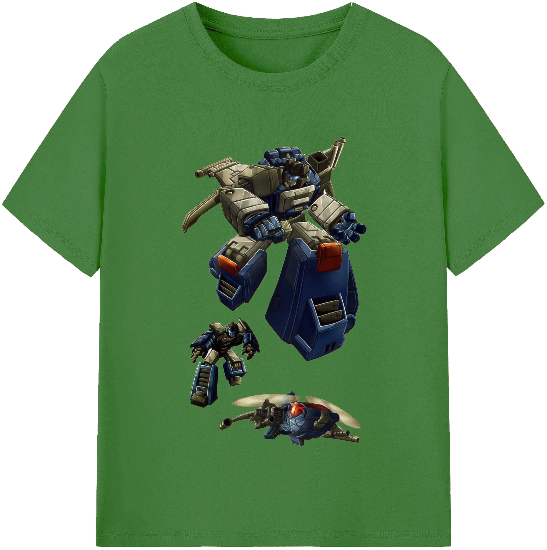 （画像用）  レディースカジュアルプリントTシャツ（綿100％）